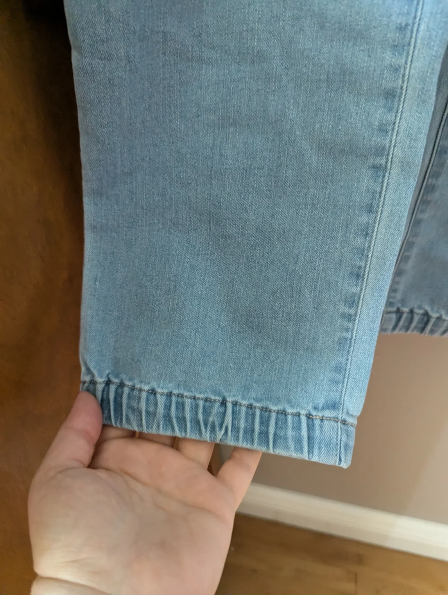 Image for Recycled denim capris
