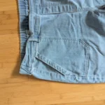Thumbnail for Recycled denim capris