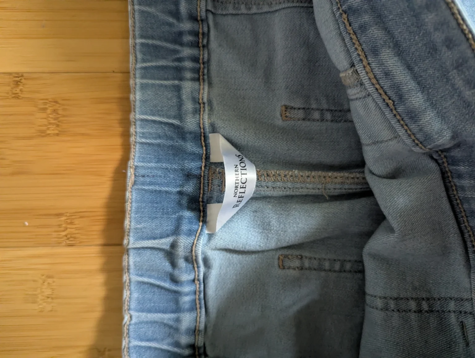 Image for Recycled denim capris