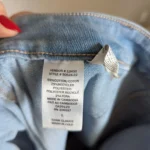 Thumbnail for Recycled denim capris