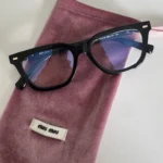 Featured thumbnail for Montures de lunettes MIU MIU bleues