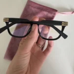 Thumbnail for Montures de lunettes MIU MIU bleues