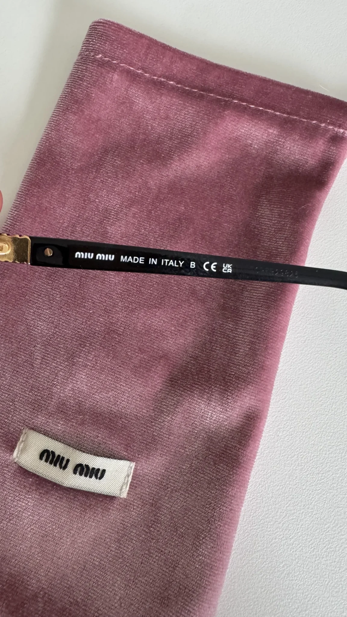 Image for Montures de lunettes MIU MIU bleues