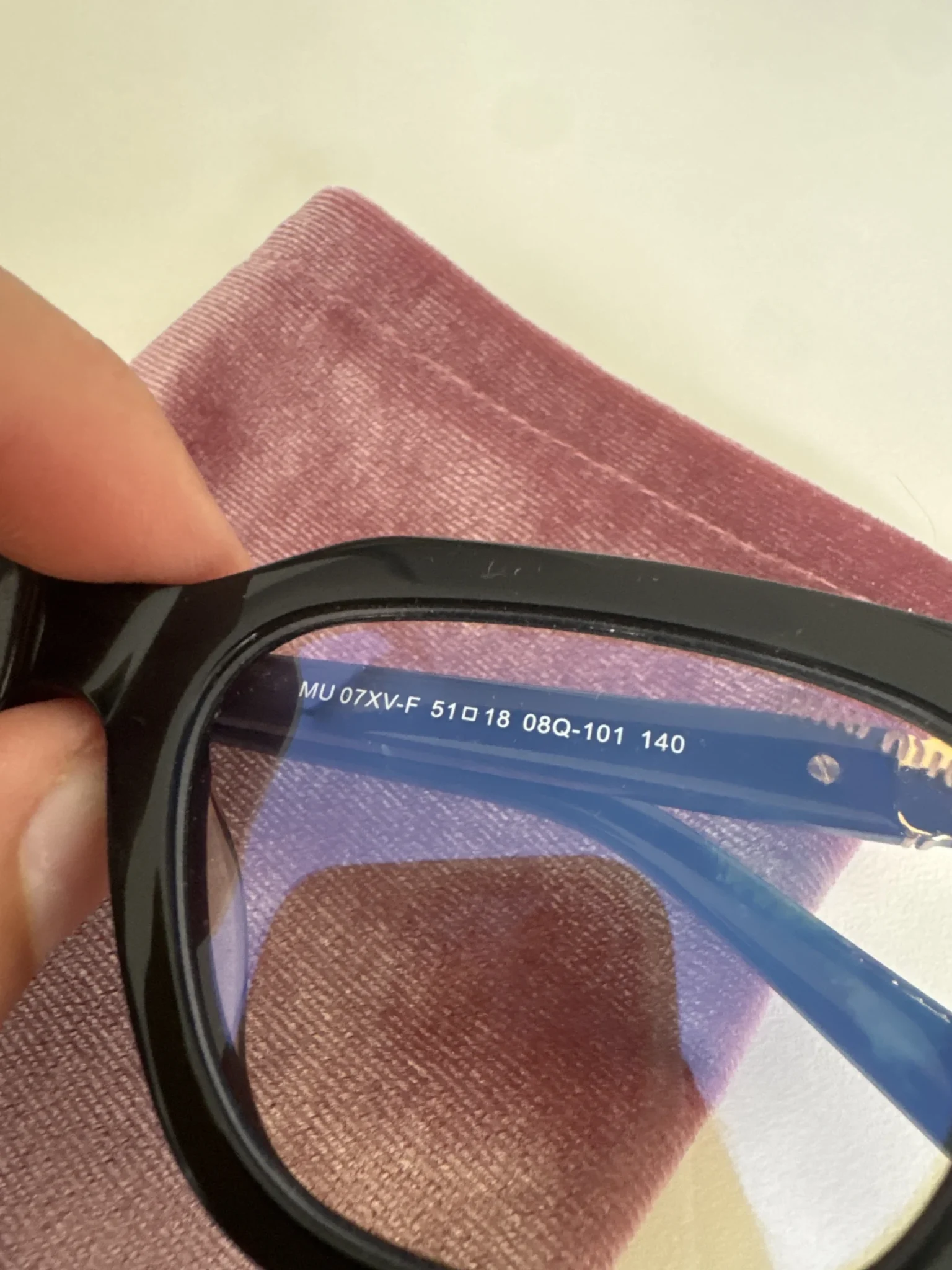 Image for Montures de lunettes MIU MIU bleues