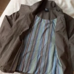 Thumbnail for Manteau mi-saison avec col asymétrique