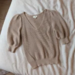 Featured thumbnail for Tricot à manches courtes bouffantes