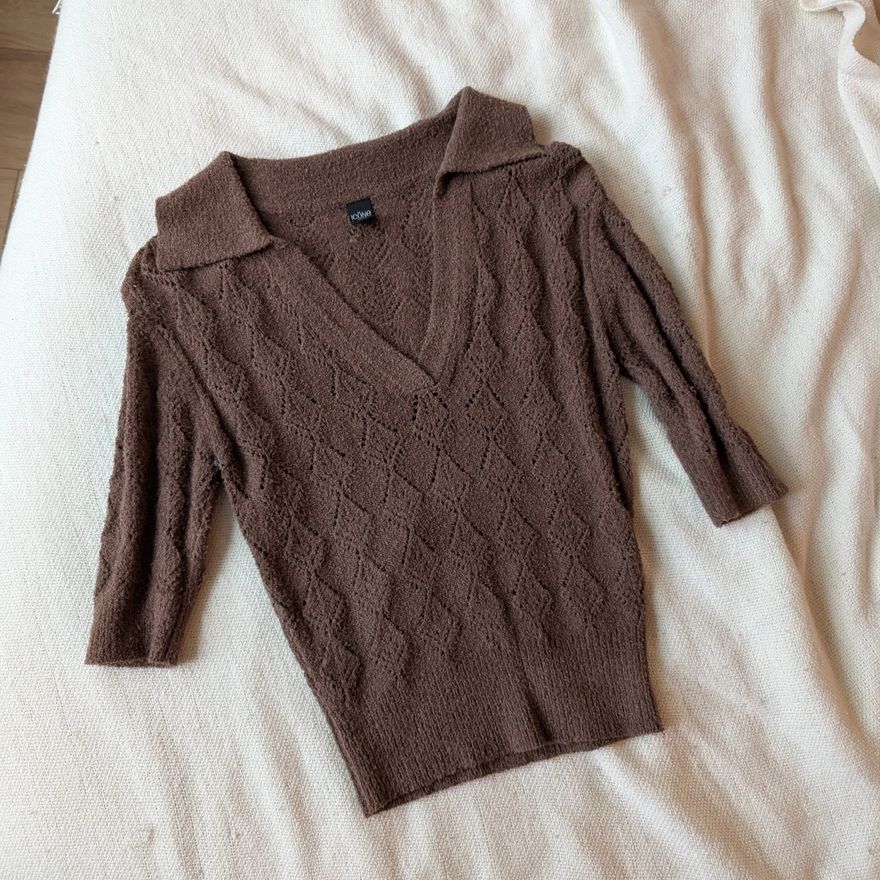 Polo brun Icone seconde main
