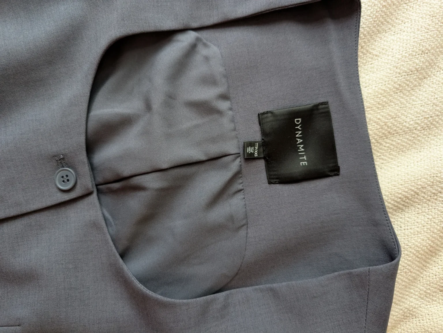 Image for Gilet dynamite bleu gris