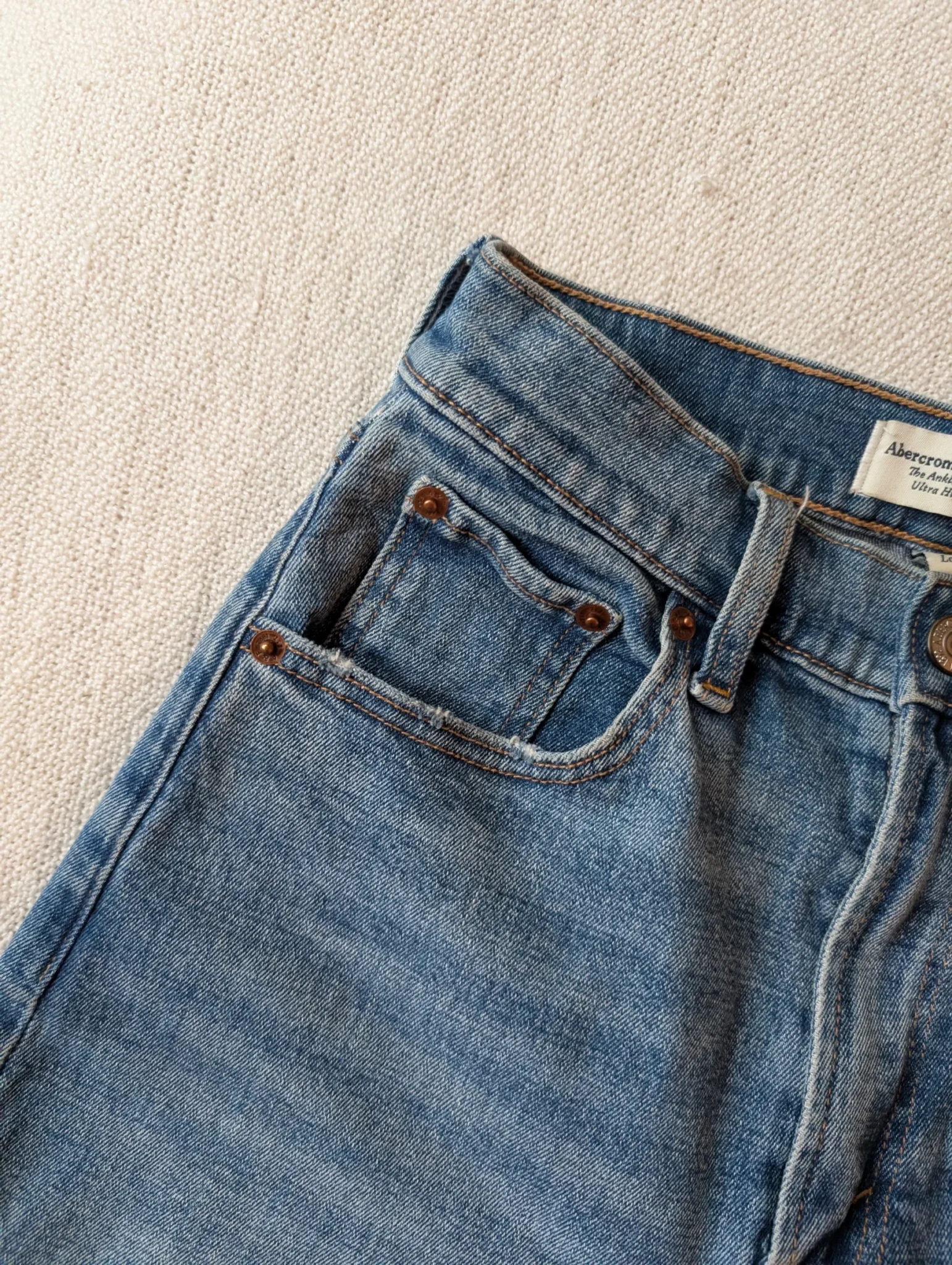 Image for Jeans vintage Abercrombie Curve Love