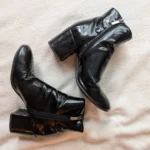 Thumbnail for Bottines en cuir vernis