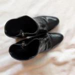 Thumbnail for Bottines en cuir vernis