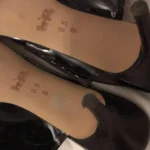 Thumbnail for Black Coach heeled sandals