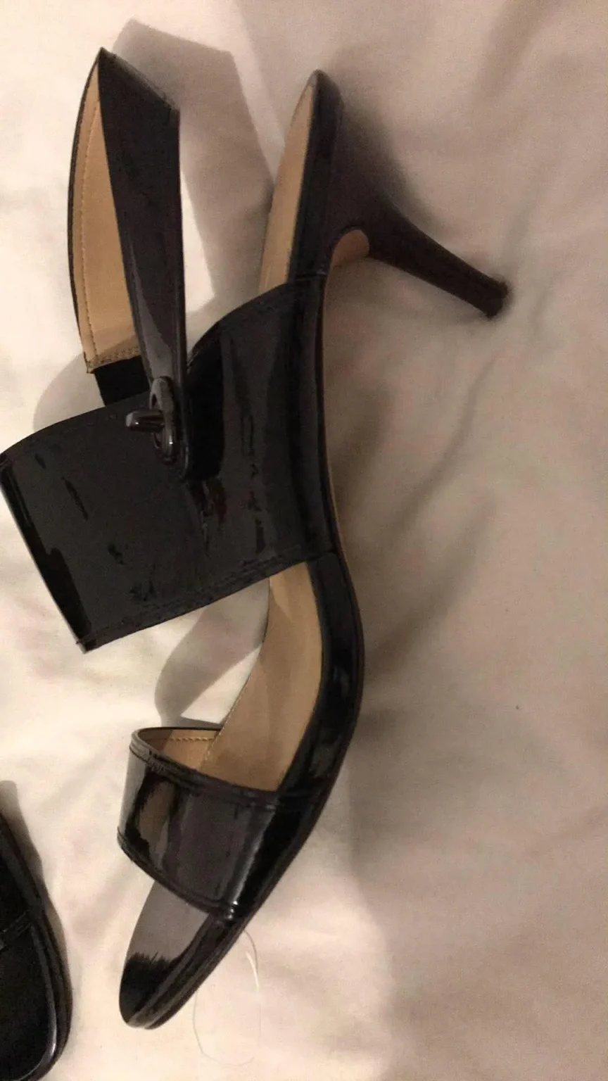 Image for Black Coach heeled sandals