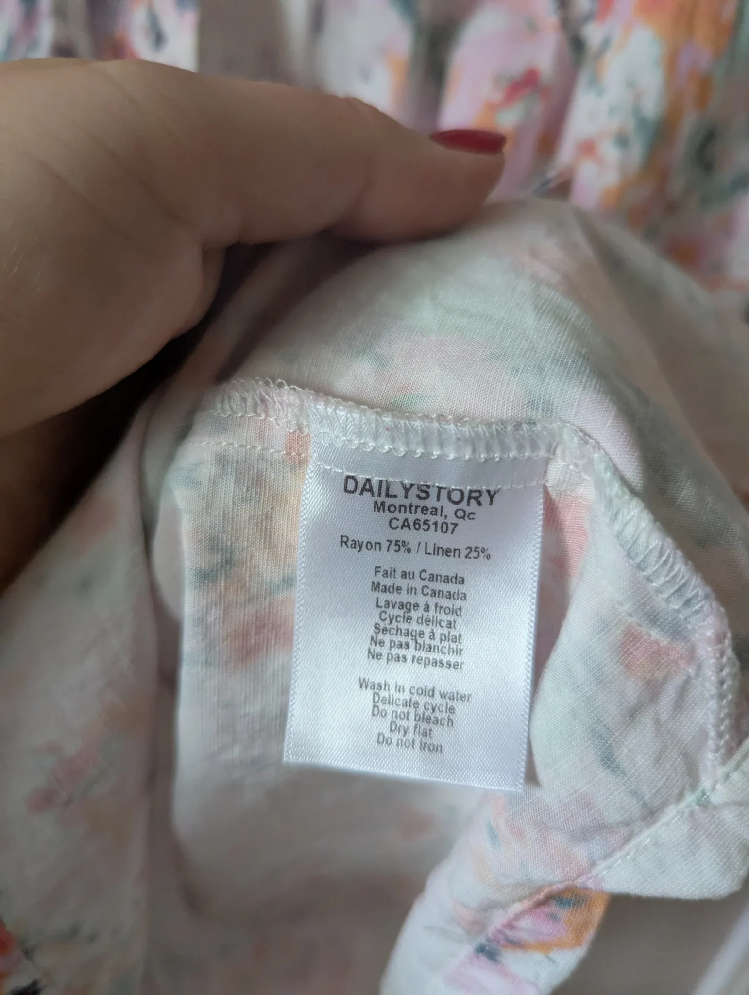 Image for Dailystory linen shirt