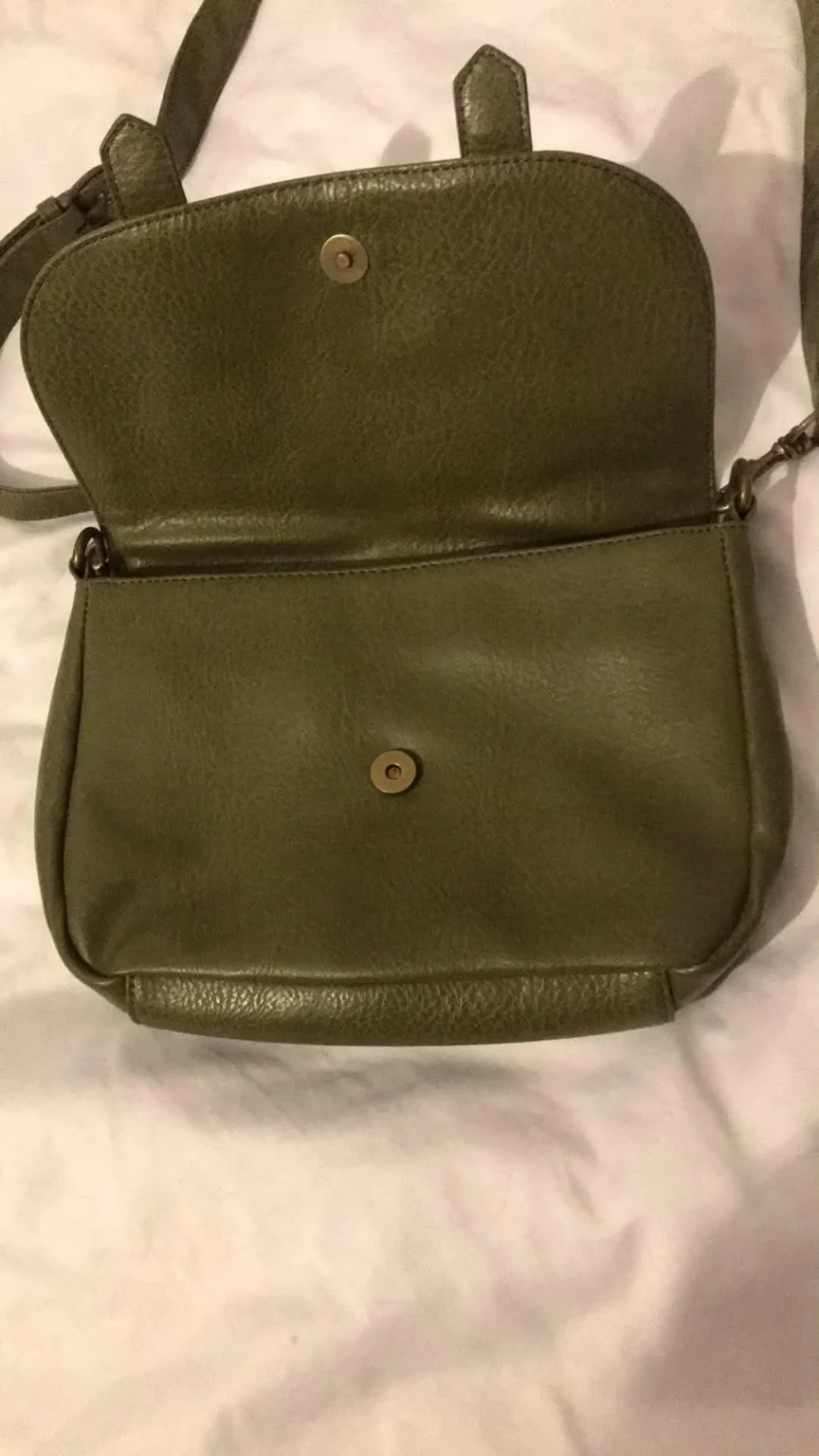 Image for Matt&nat green shoulder bag