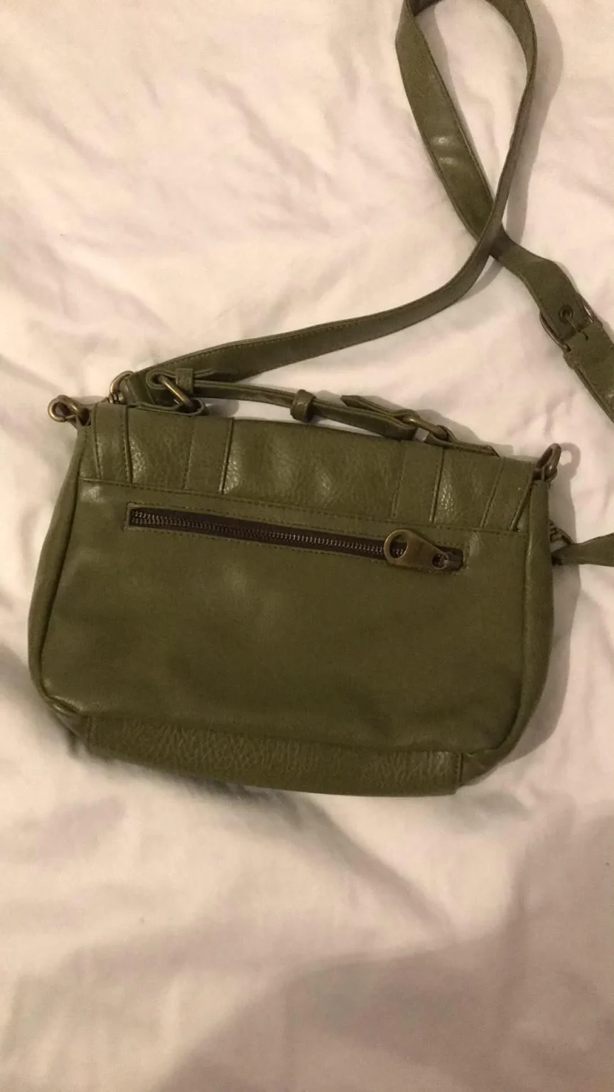 Image for Matt&nat green shoulder bag