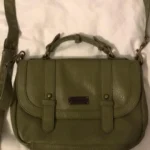 Thumbnail for Matt&nat green shoulder bag