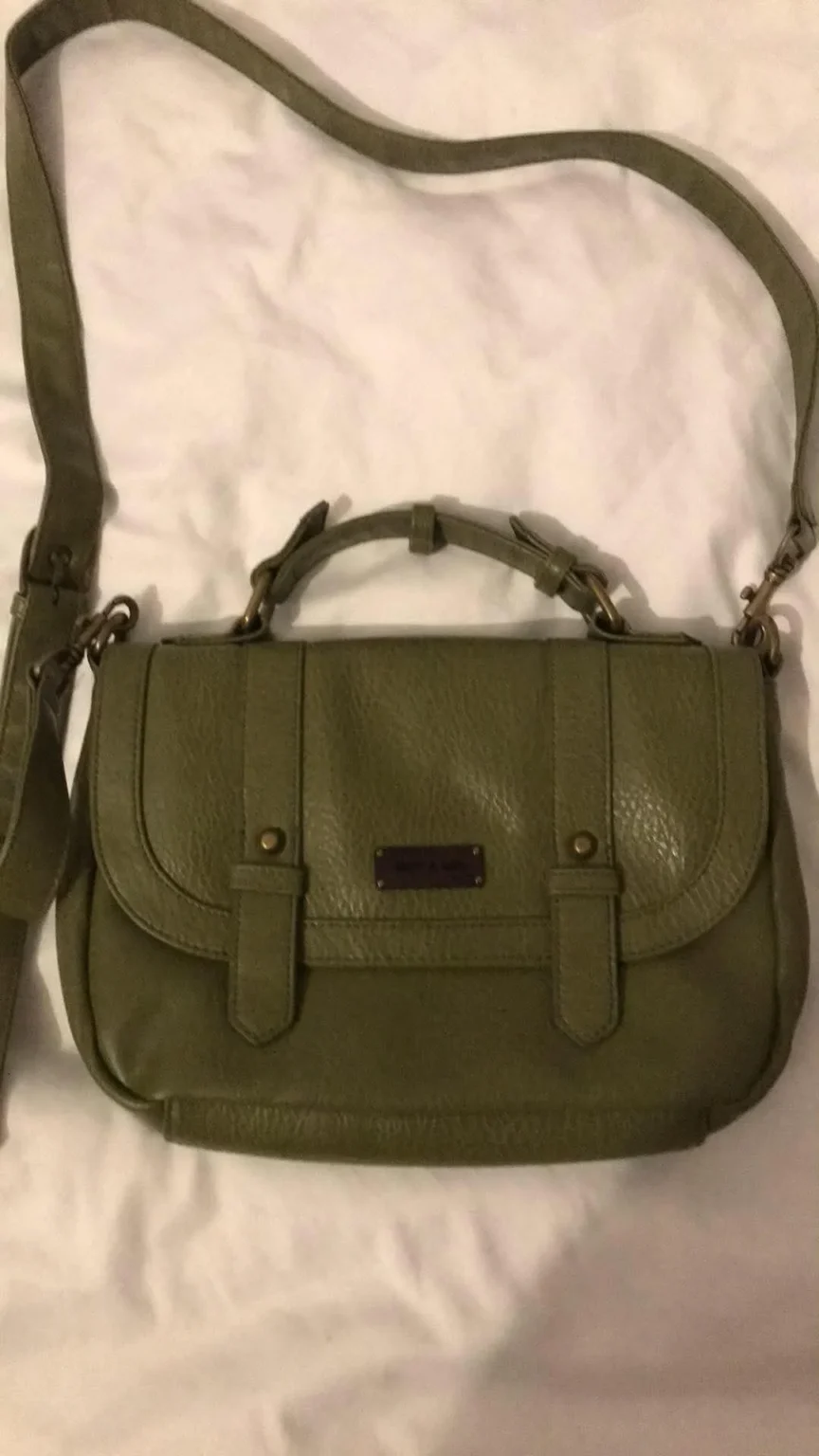 Image for Matt&nat green shoulder bag