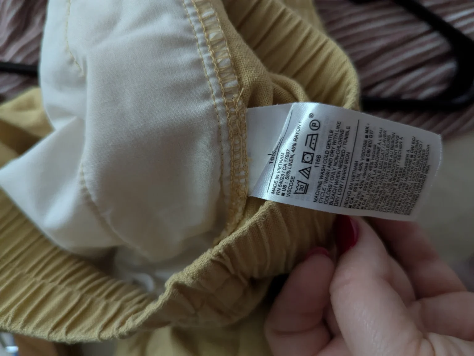 Image for Linen shorts