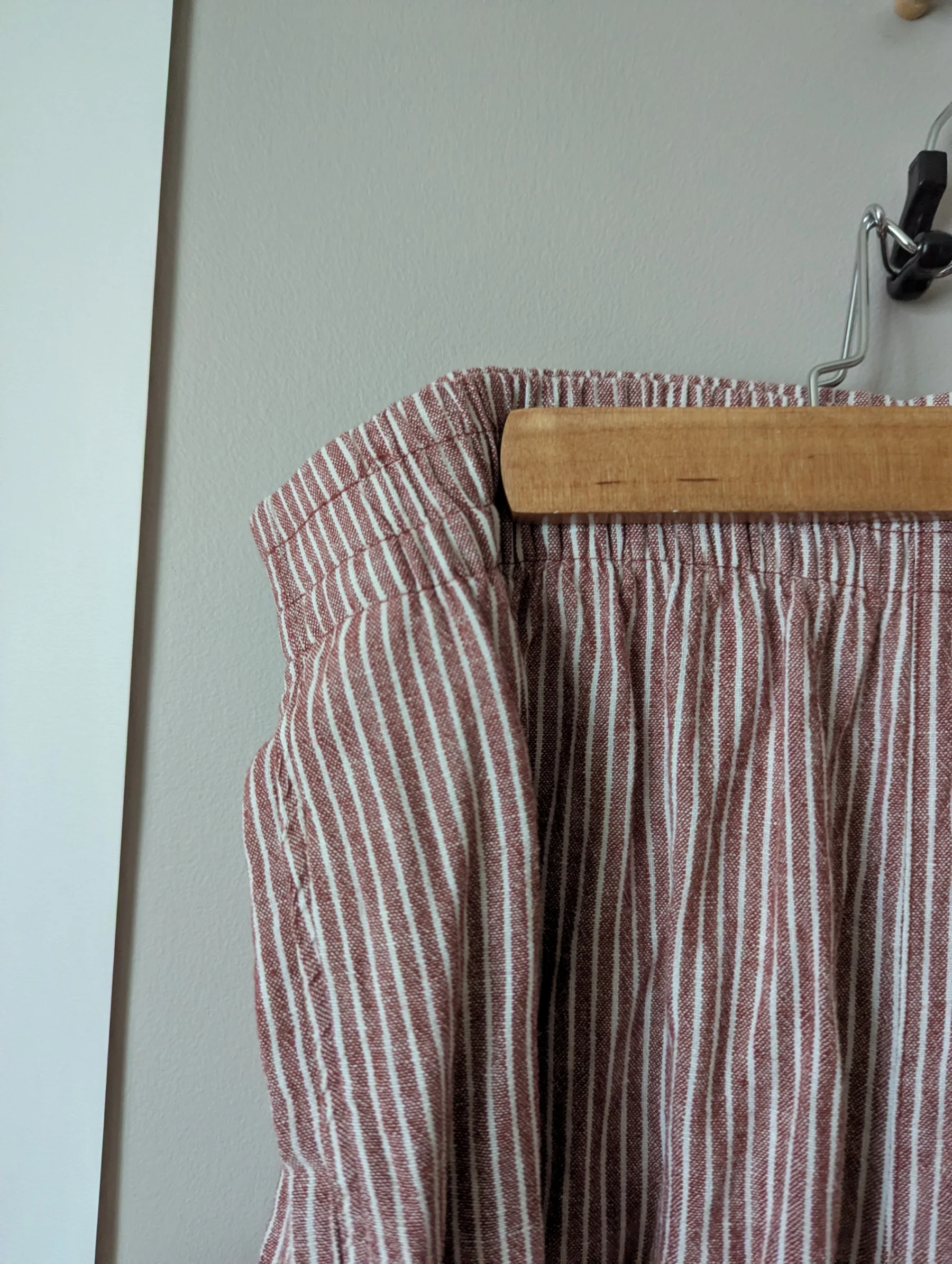 Pantalon en lin rayé Old navy seconde main
