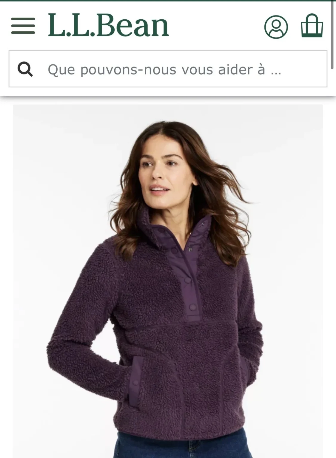Image for ♥️L.L.BEAN Sherpa jumper