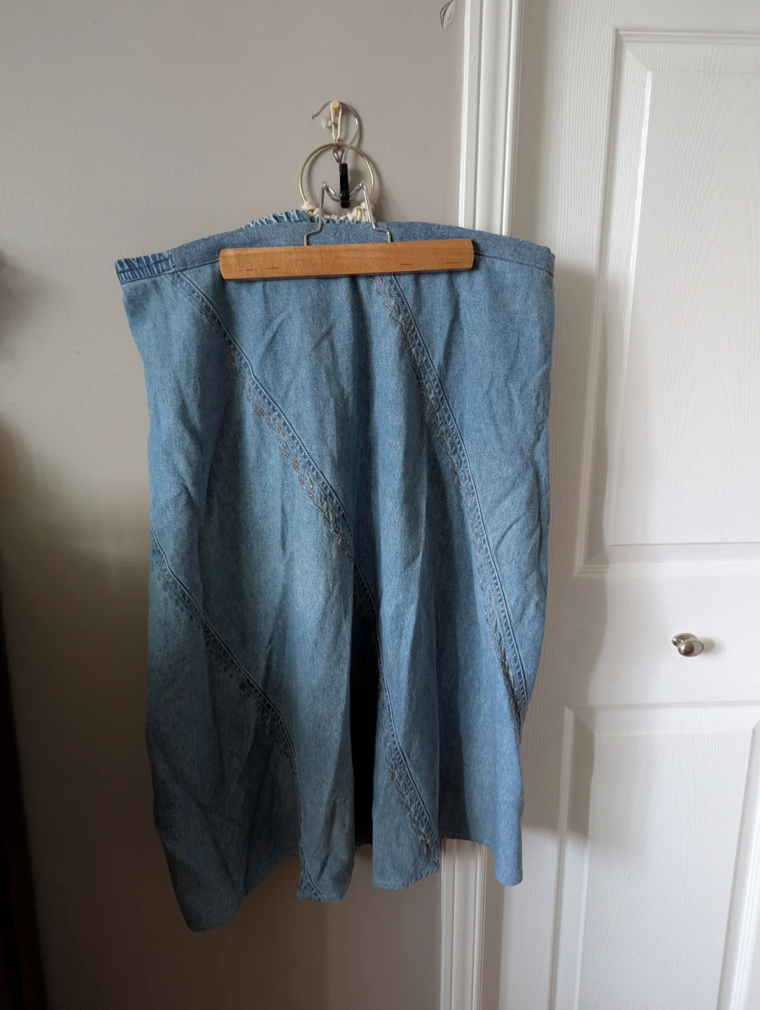 Featured image for Vintage denim skirt