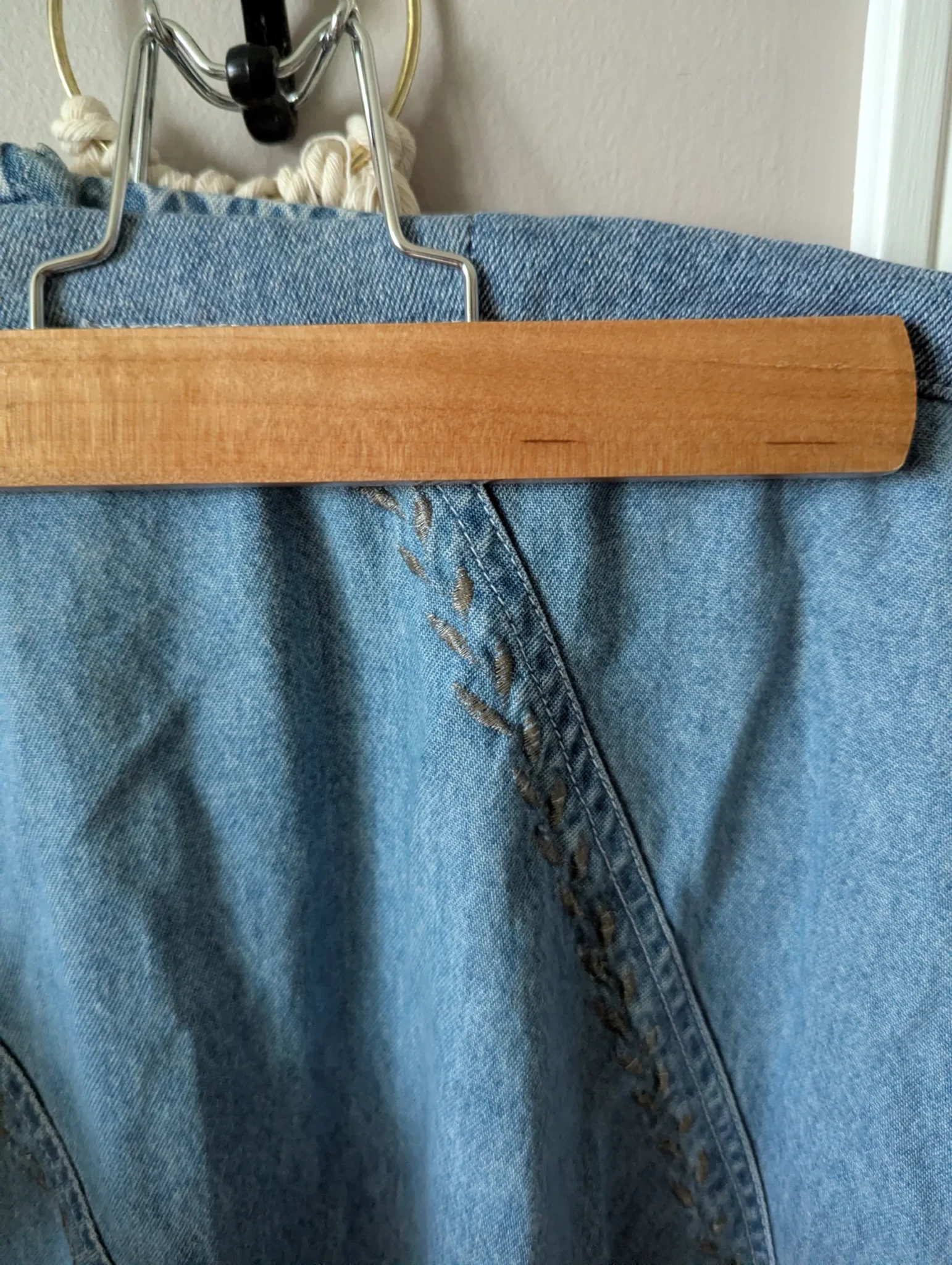 Image for Vintage denim skirt