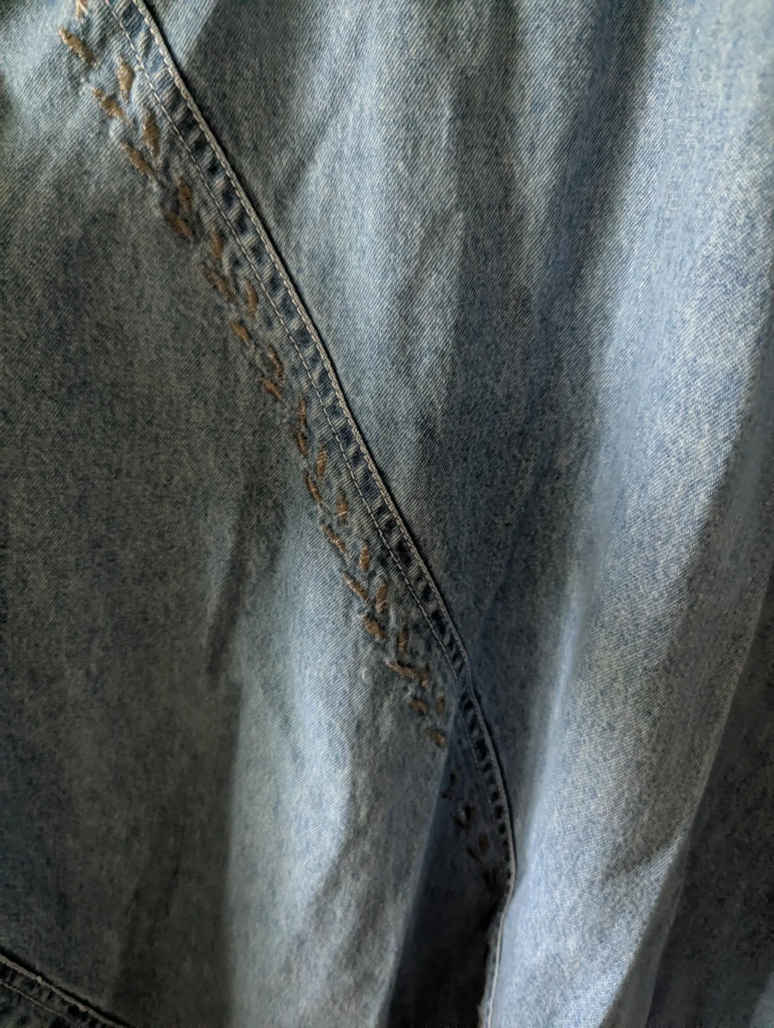 Image for Vintage denim skirt