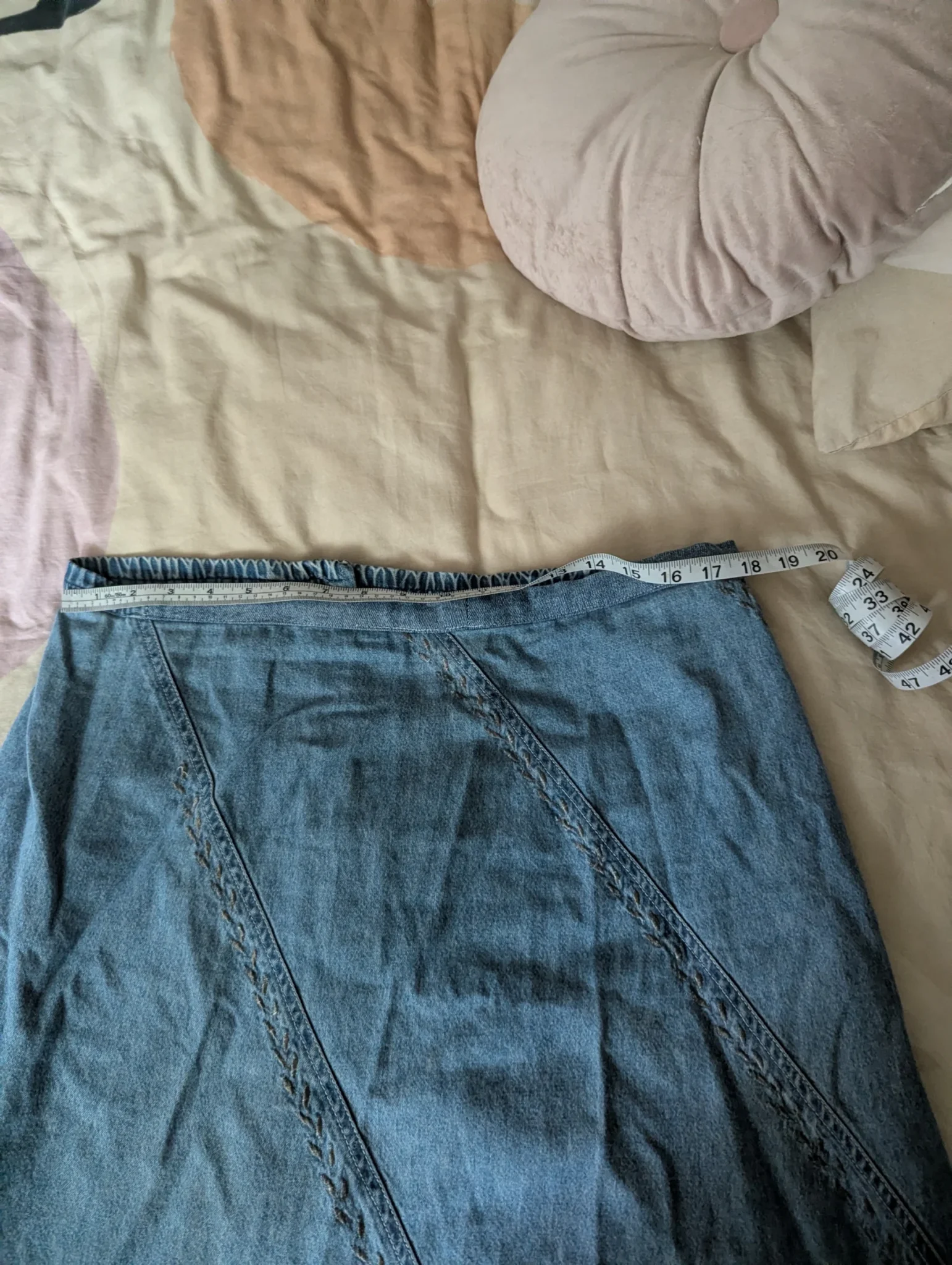 Image for Vintage denim skirt