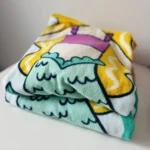 Thumbnail for Children’s mermaid-themed hooded towels