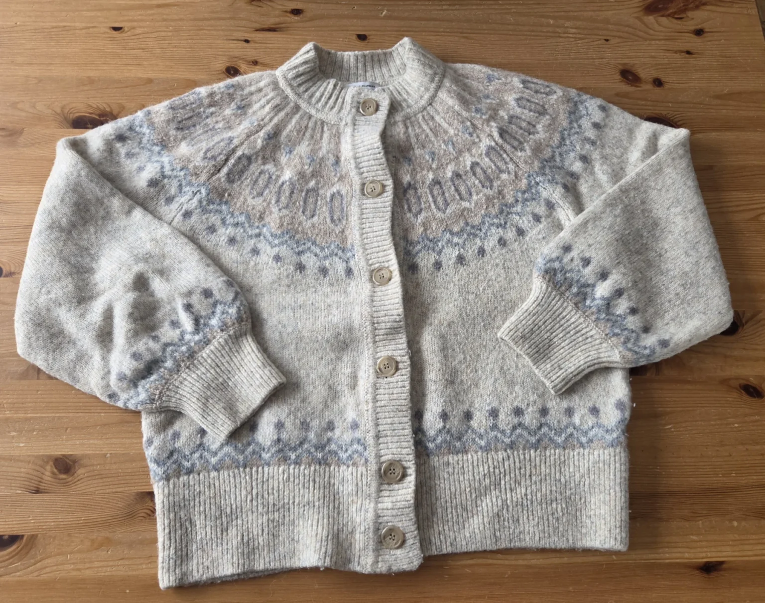 Image for Cardigan en lainage crème