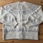 Thumbnail for Cardigan en lainage crème