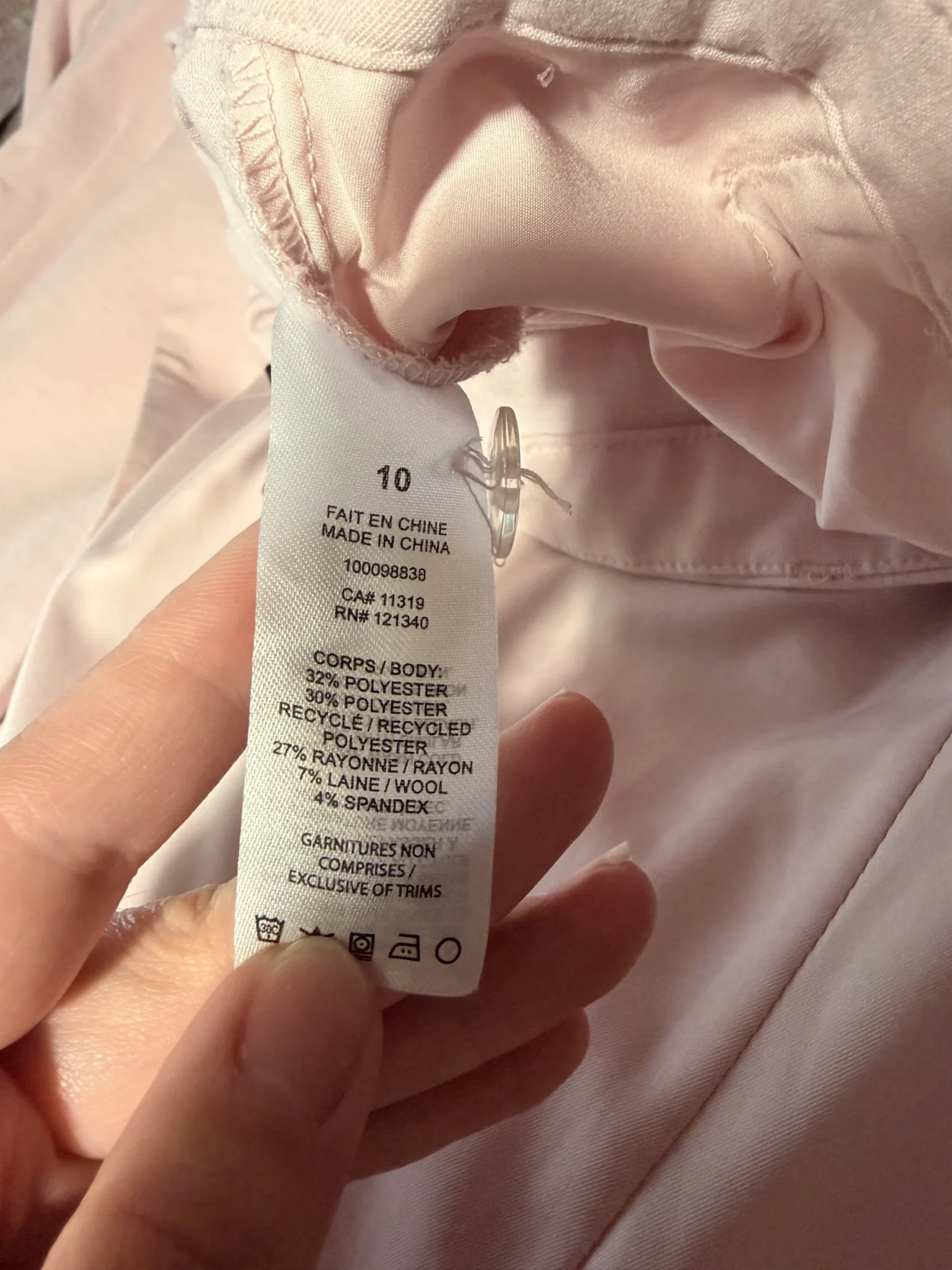 Image for Pantalon rose Dynamite