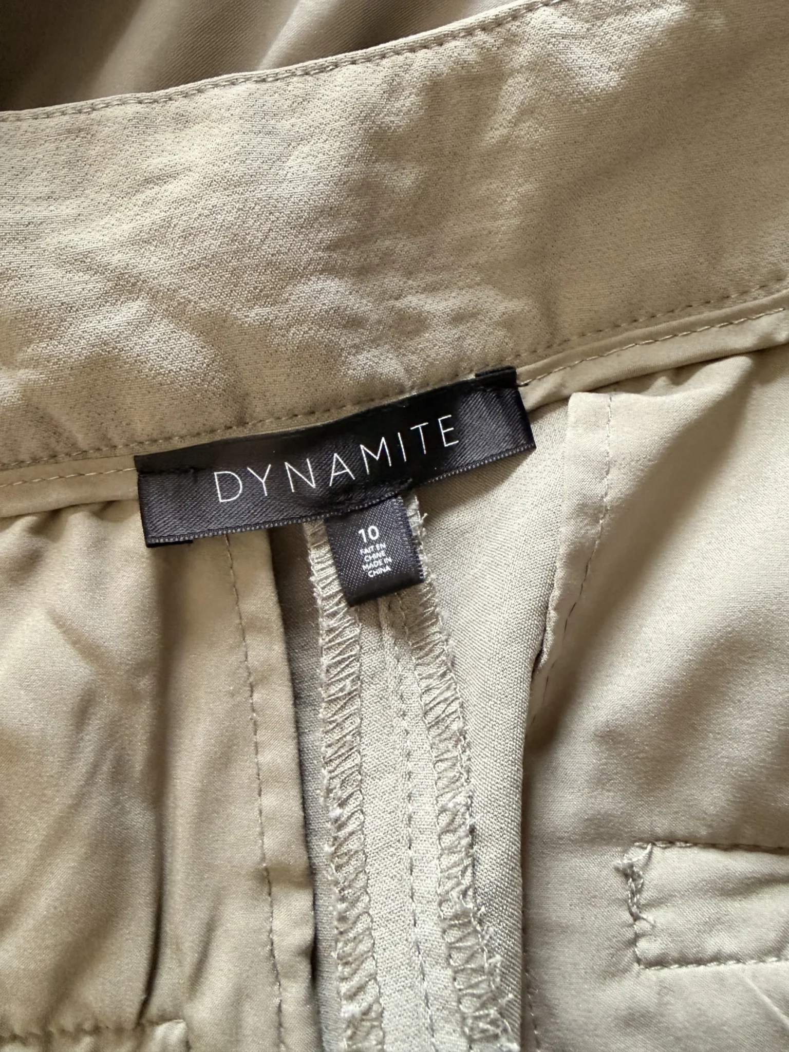 Image for Pantalon vert Yasmin Dynamite