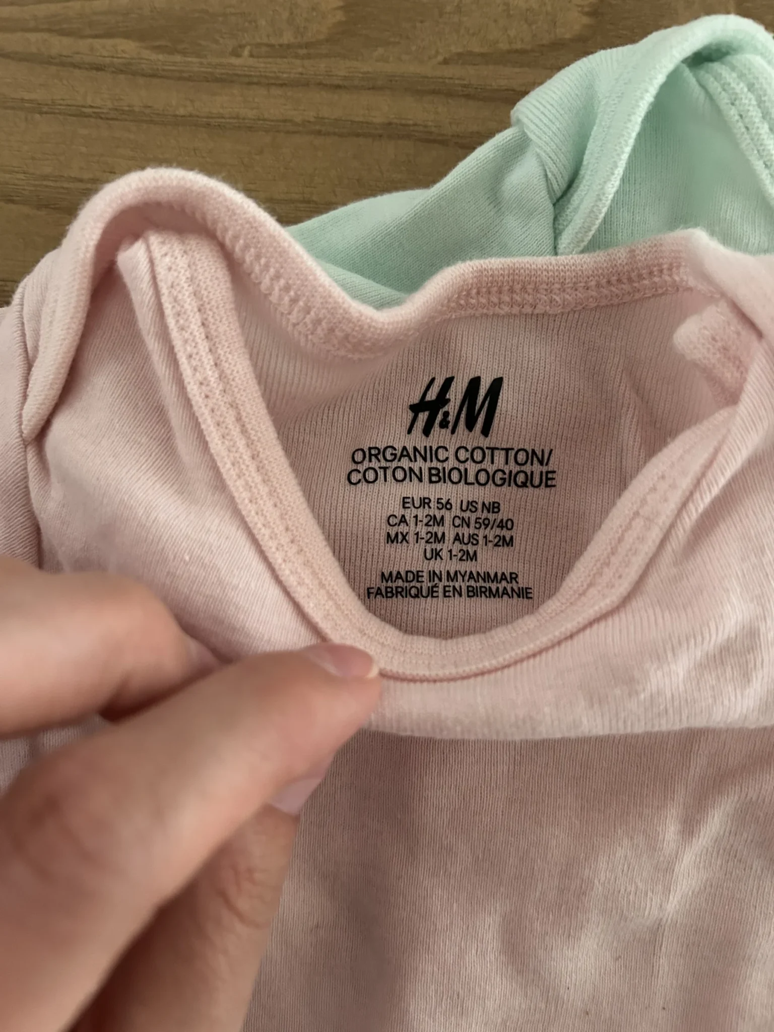 Image for ☀️ Lovely set of 6 bodysuits for 1–2 months