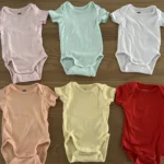 Thumbnail for ☀️ Lovely set of 6 bodysuits for 1–2 months