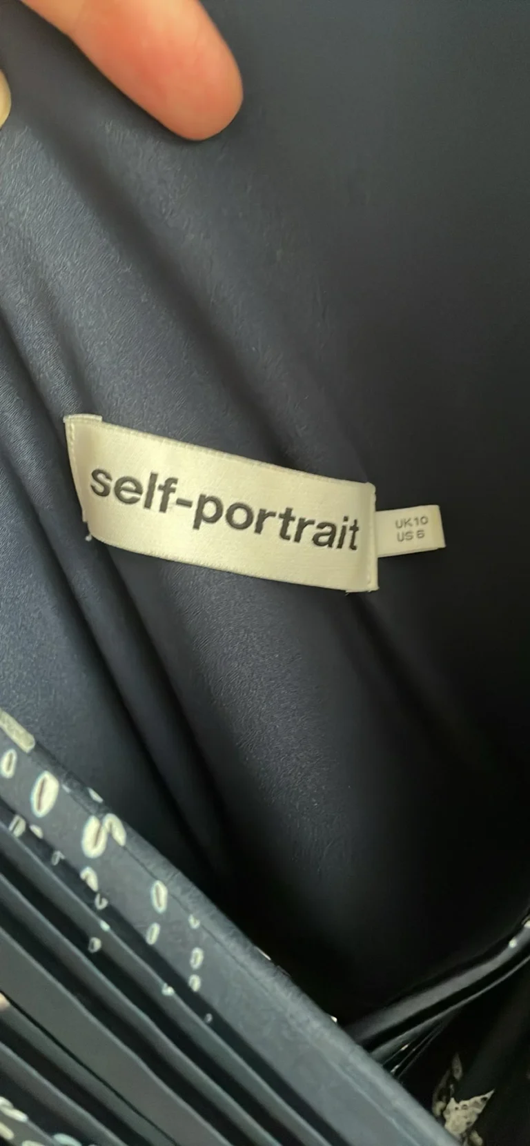 Image for Robe midi Self-Portrait
