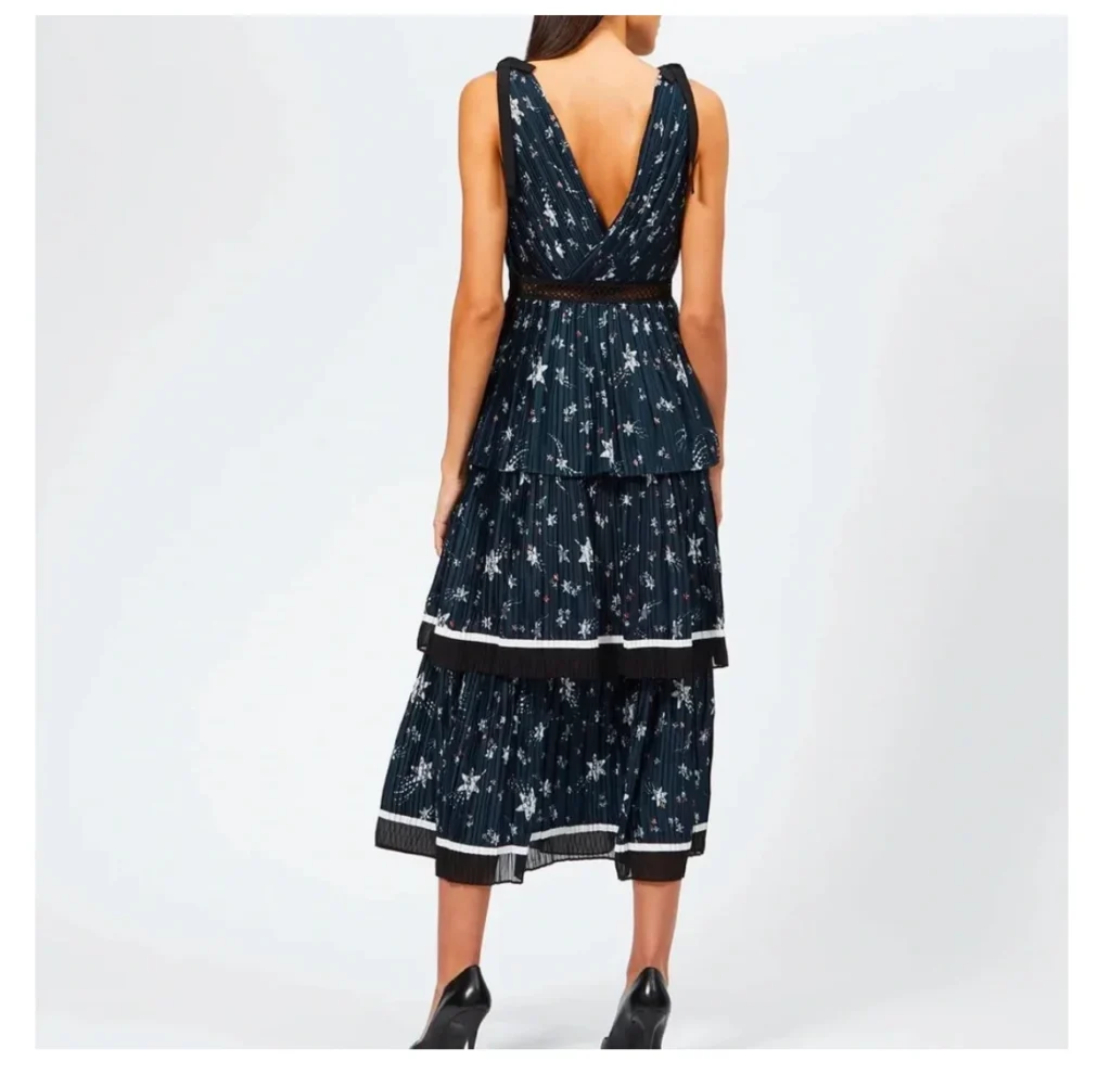 Image for Robe midi Self-Portrait