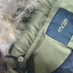 Thumbnail for Manteau Maje avec col en fourrure détachable