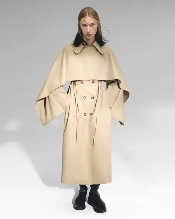Image for Trench coat Desigual x Maître Pierre taille M marron clair