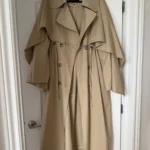 Thumbnail for Trench coat Desigual x Maître Pierre taille M marron clair