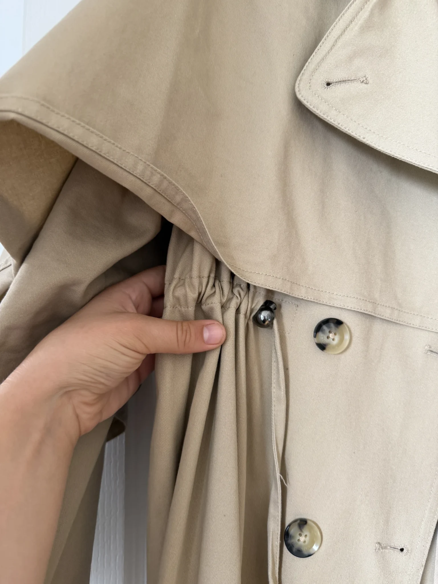 Image for Trench coat Desigual x Maître Pierre taille M marron clair