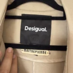 Thumbnail for Trench coat Desigual x Maître Pierre taille M marron clair