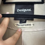 Thumbnail for Trench coat Desigual x Maître Pierre taille M marron clair