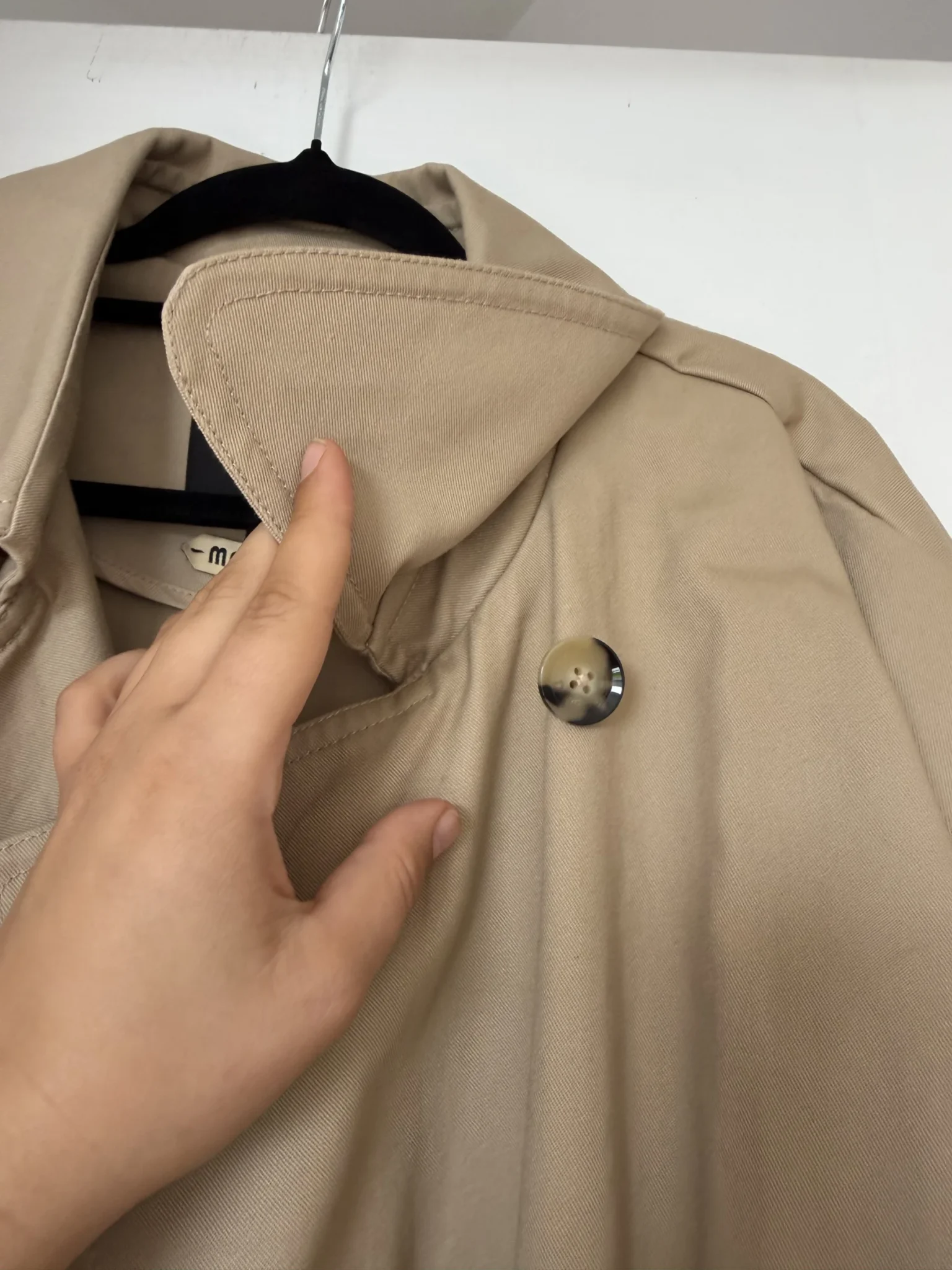 Image for Trench coat Desigual x Maître Pierre taille M marron clair