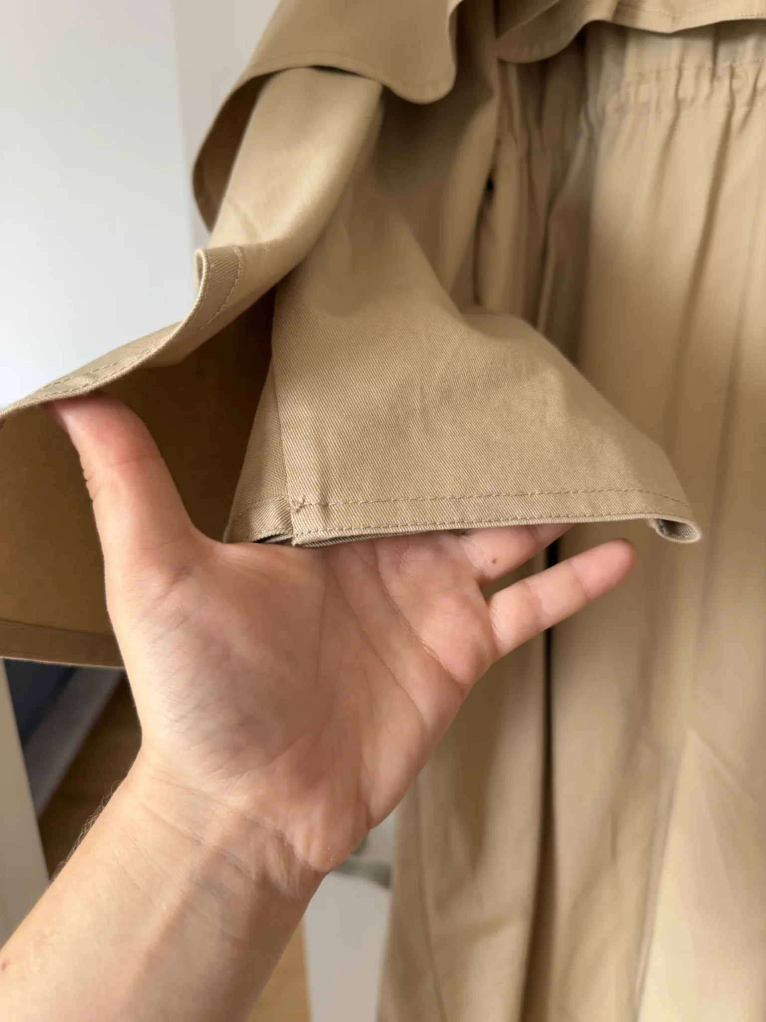 Image for Trench coat Desigual x Maître Pierre taille M marron clair