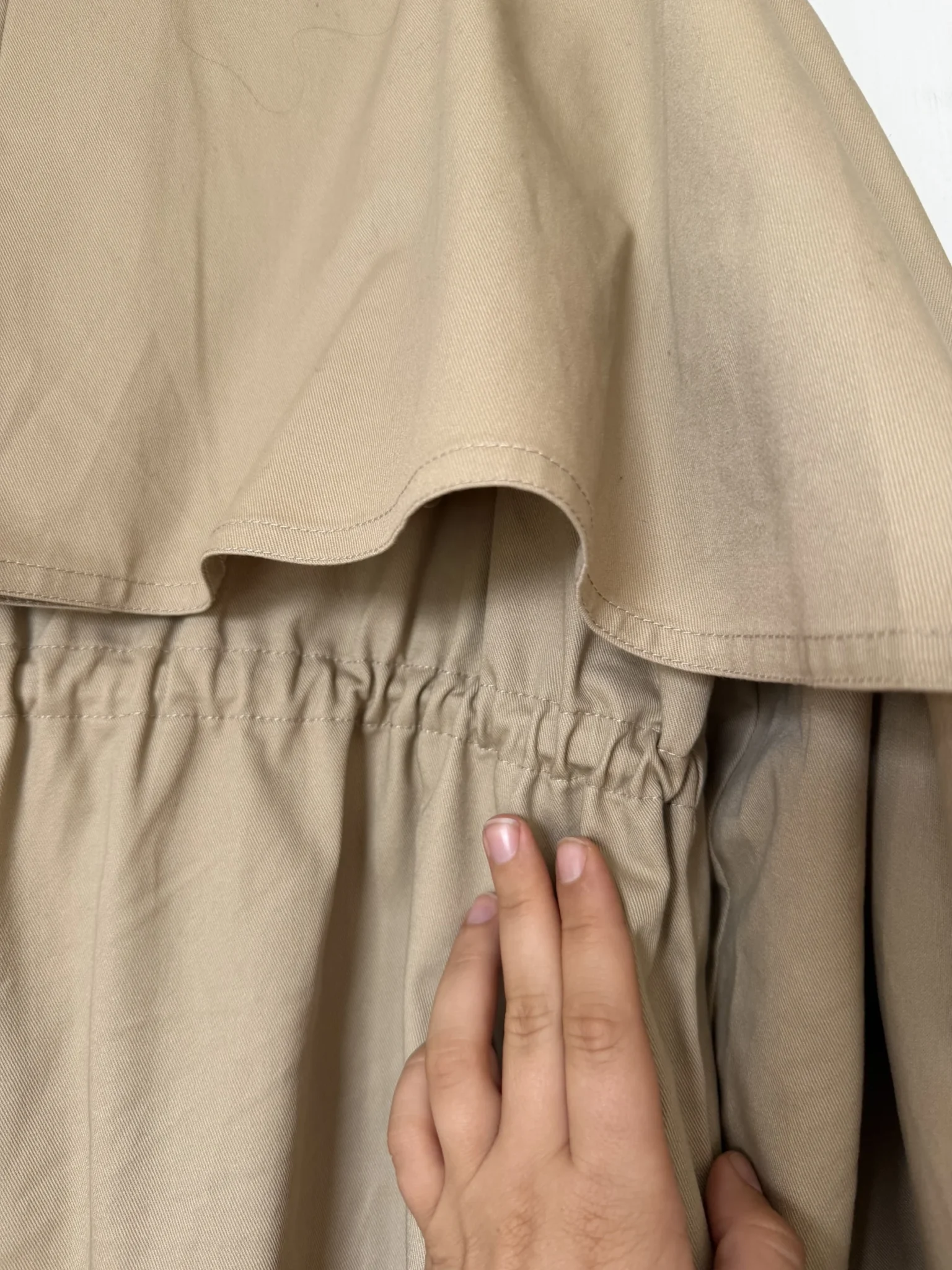 Image for Trench coat Desigual x Maître Pierre taille M marron clair