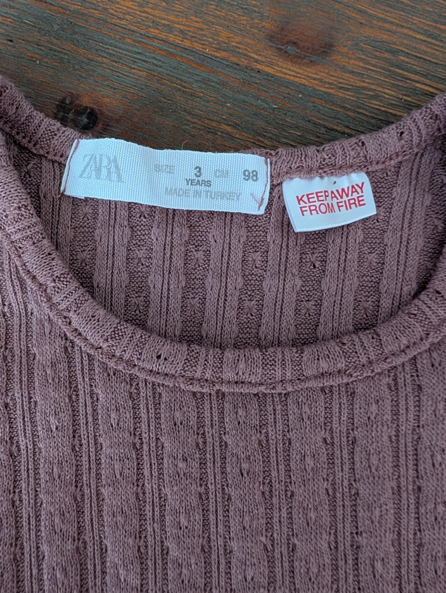 Image for Ensemble 2 pièces Zara 3 ans