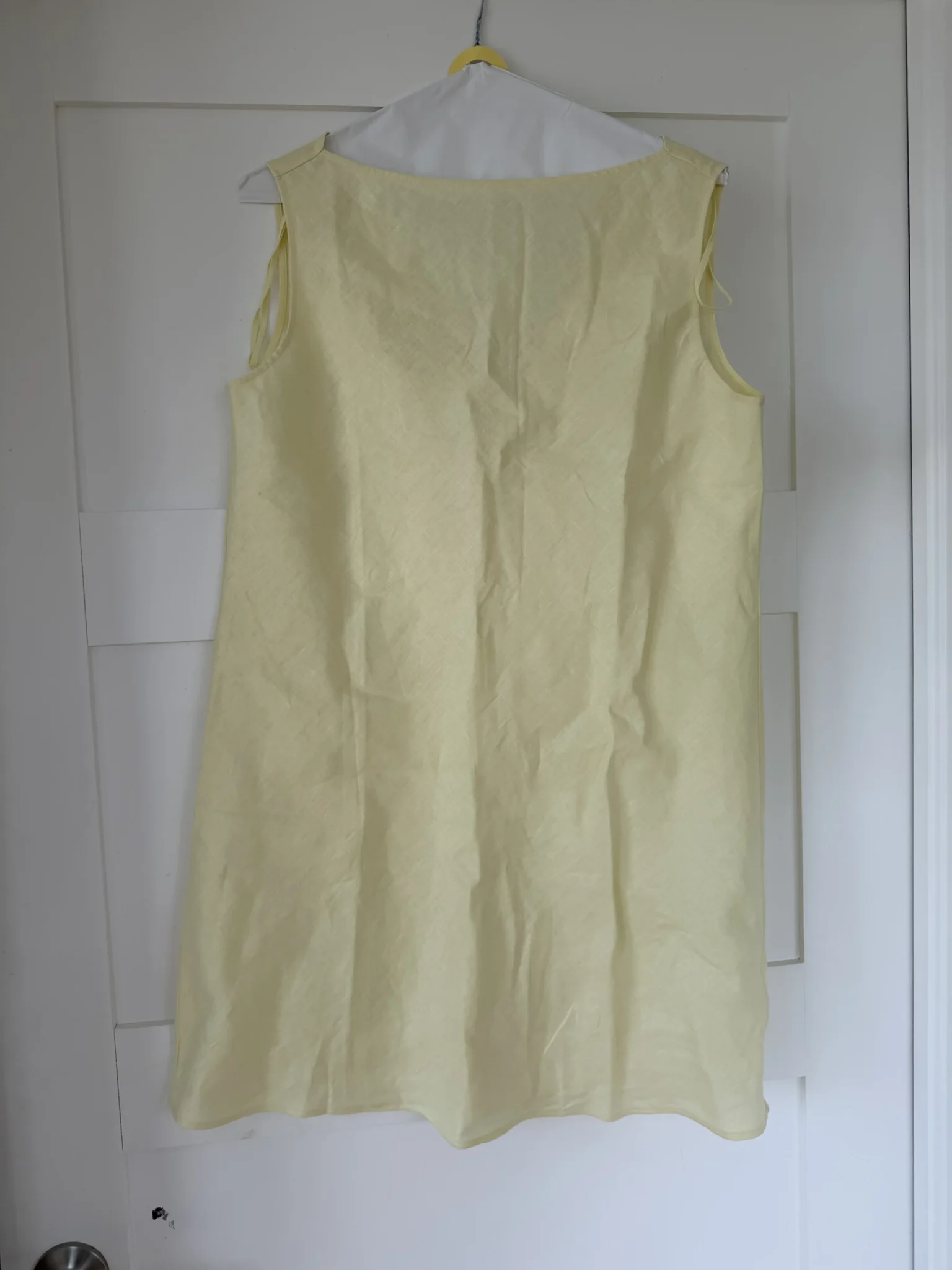Image for Robe COS jaune pale en lin