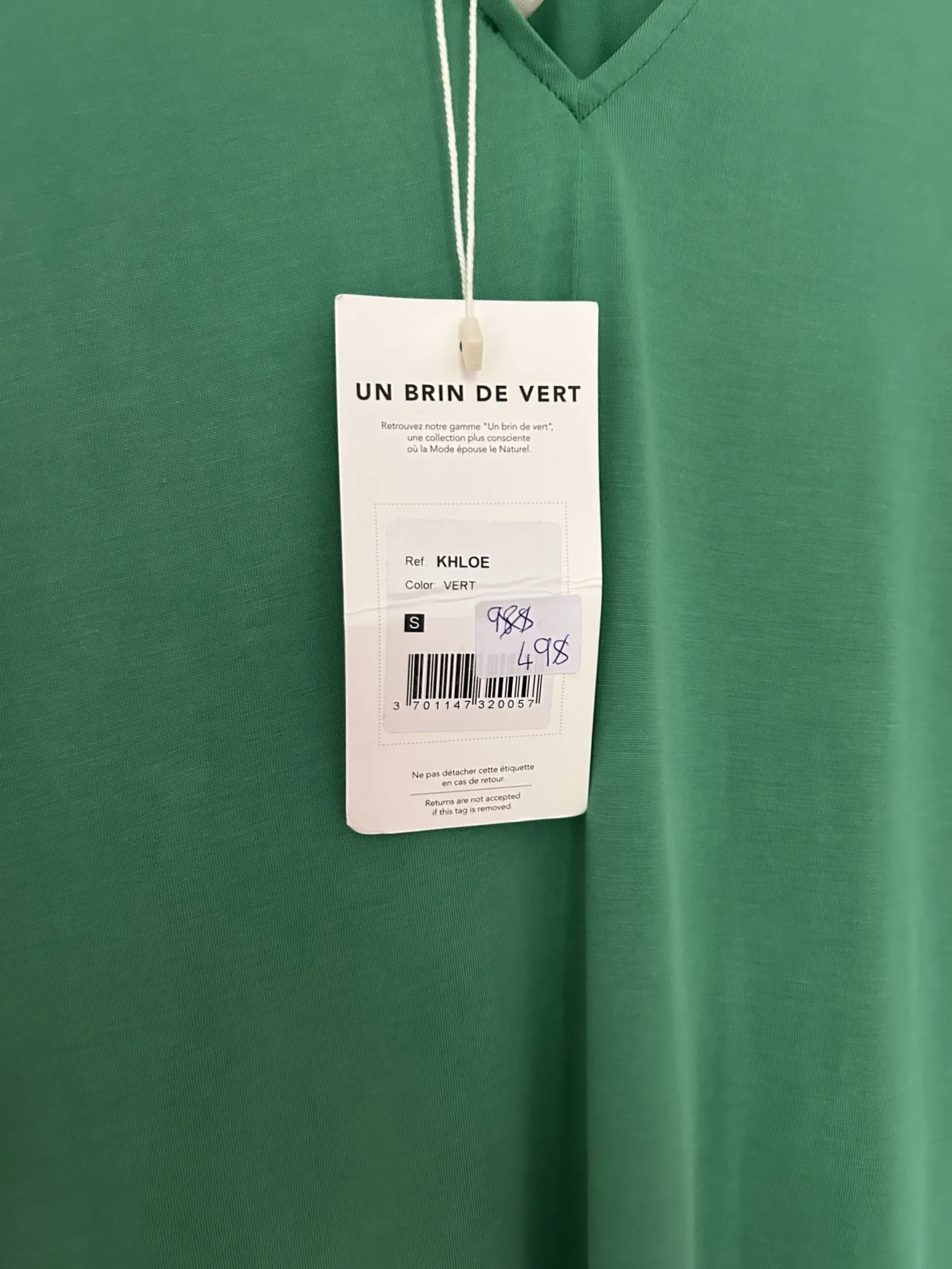Image for Un brin de vert